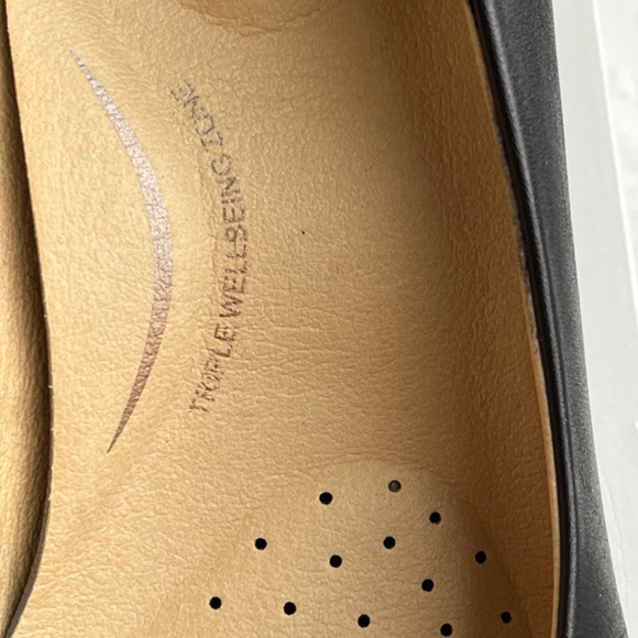 GEOX 39/9 Nappa leather pumps, EUC, "Annya" in black - Picture 8 of 16